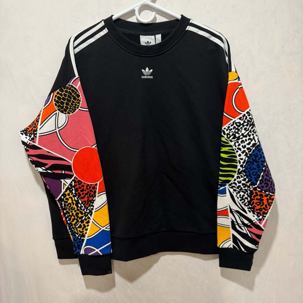 Adidas Originals x Rich Mnisi Graphic Sleeve Crewneck Sweatshirt